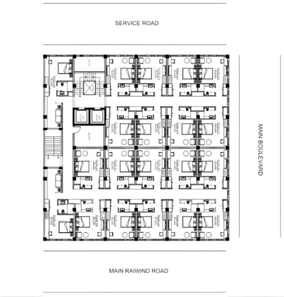 etihad town flatties hotel by cube